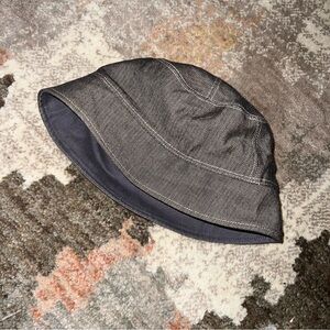 Old Navy Brown Canvas Vintage Y2K Bucket Hat Cap S/M